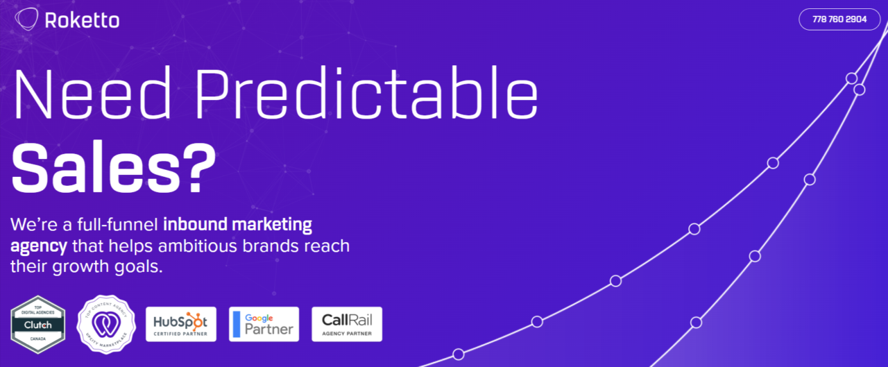 Roketto home page